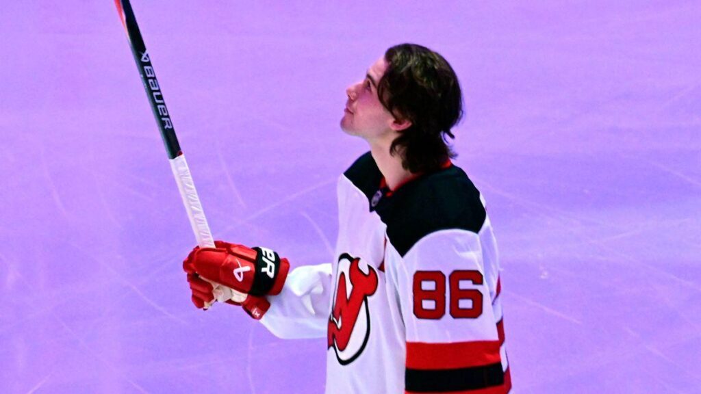 who is jack hughes us men hockey team star