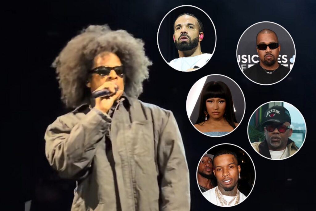 Jay-Z Targets Drake, Ye, Nicki Minaj, and More in Surprise Roots Picnic Freestyle