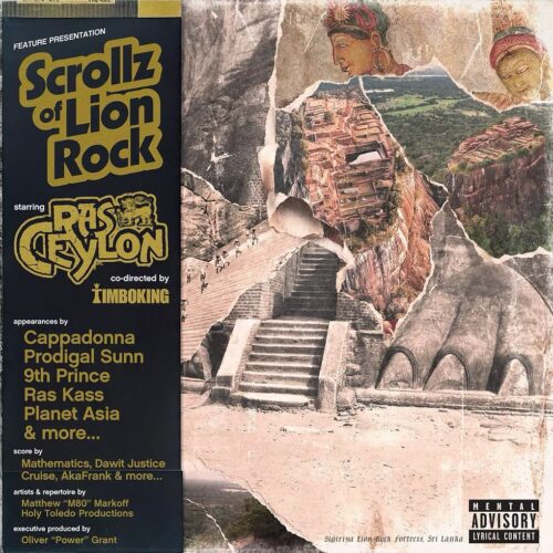 Ras Ceylon’s 9th LP “Scrollz of Lion Rock” Elevates His Partnership with Timbo King