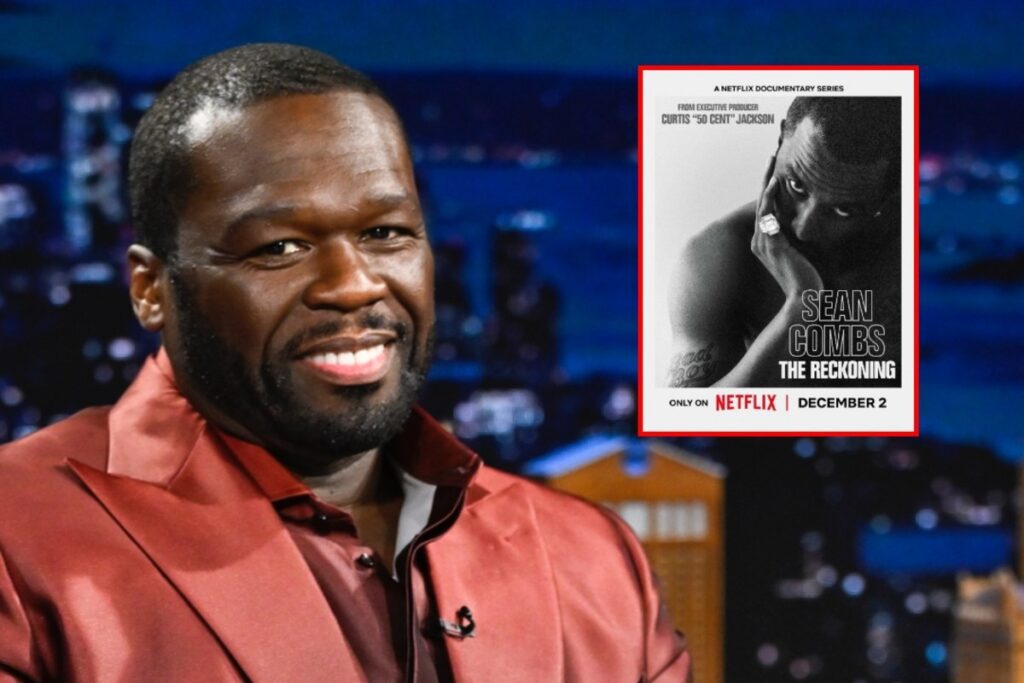 50 Cent Celebrates Emmy Win for Diddy Documentary